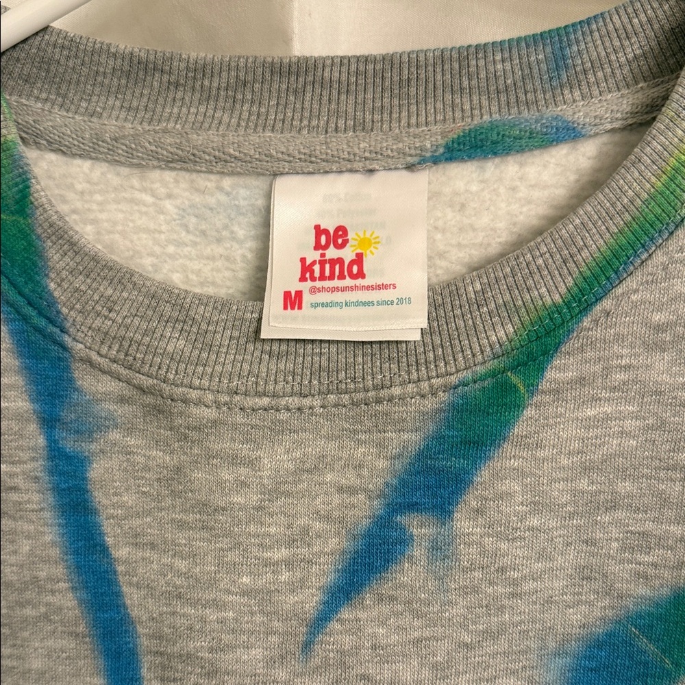 NWOT Colorful Tie-Dye Sweatshirt - Medium - Picture 2 of 2